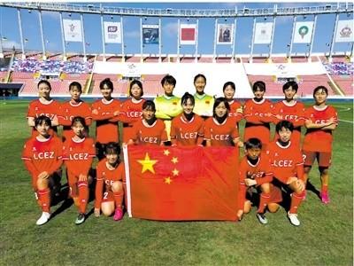濟南歷城二中女足奪冠，中國中學生女子足球