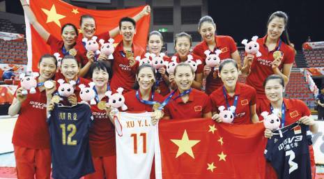 第八冠：2015年世界杯女子排球賽中國女排在傷兵滿營的情況下逆勢奪冠